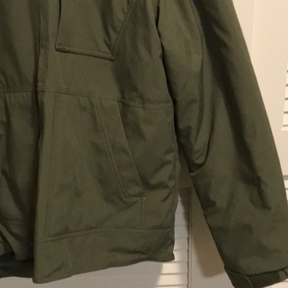 NWOT Men’s SNAP-ON Tools Workwear Jacket - polyester- olive green- Large - Picture 3 of 10